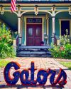 Gators Logo in Front of House