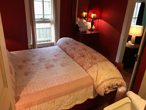 Key Lime Red Bedroom