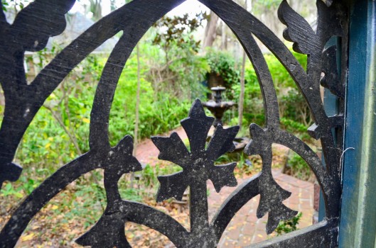 Secret Garden Courtyard thru Gate