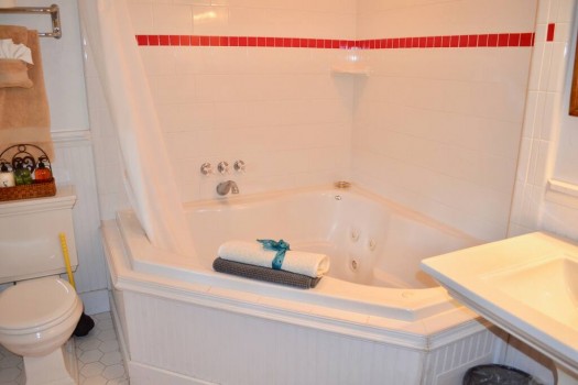 ginger bathroom 